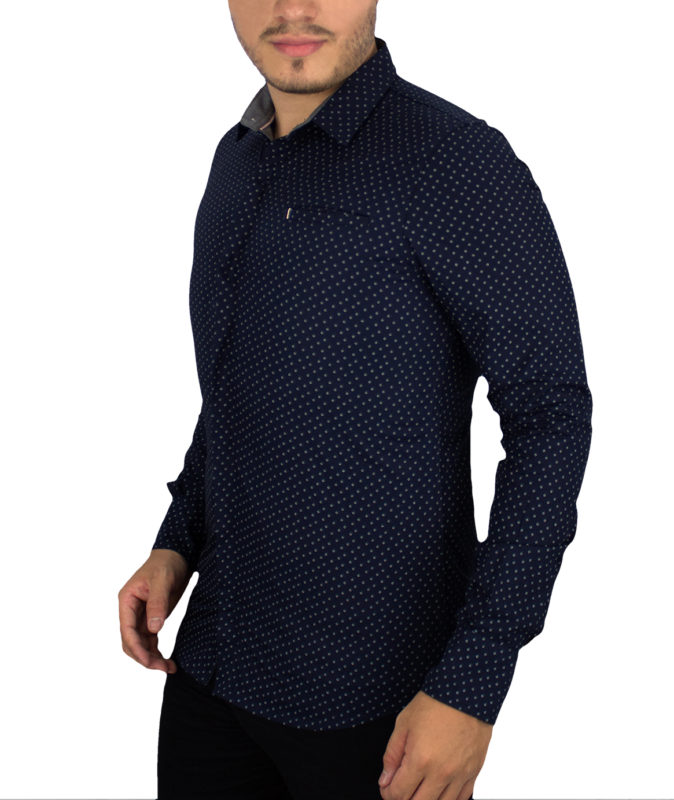 Camisa Manga Larga Slim Fit