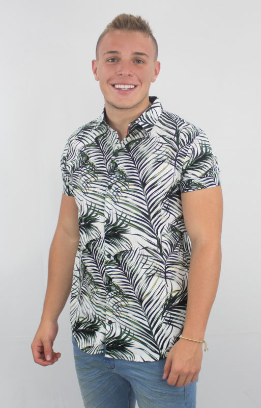 Camisa Manga Corta Slim Fit
