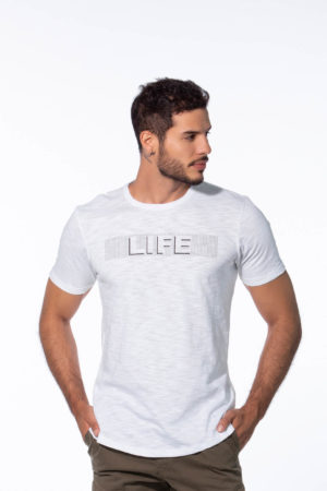 Camiseta Estampado Life