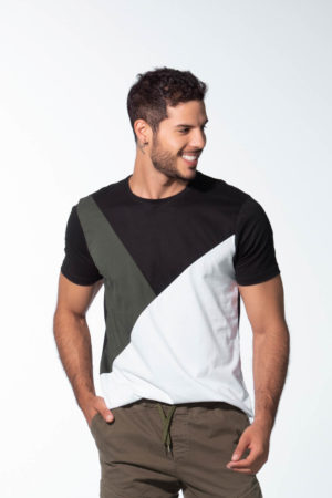 Camiseta Cortes Bloques