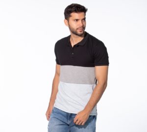 Camiseta Polo Bloques