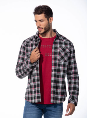 Camisa Manga Larga Leñadora